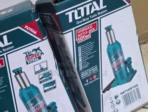 TOTAL 10T Hydraulic Bottle Jack