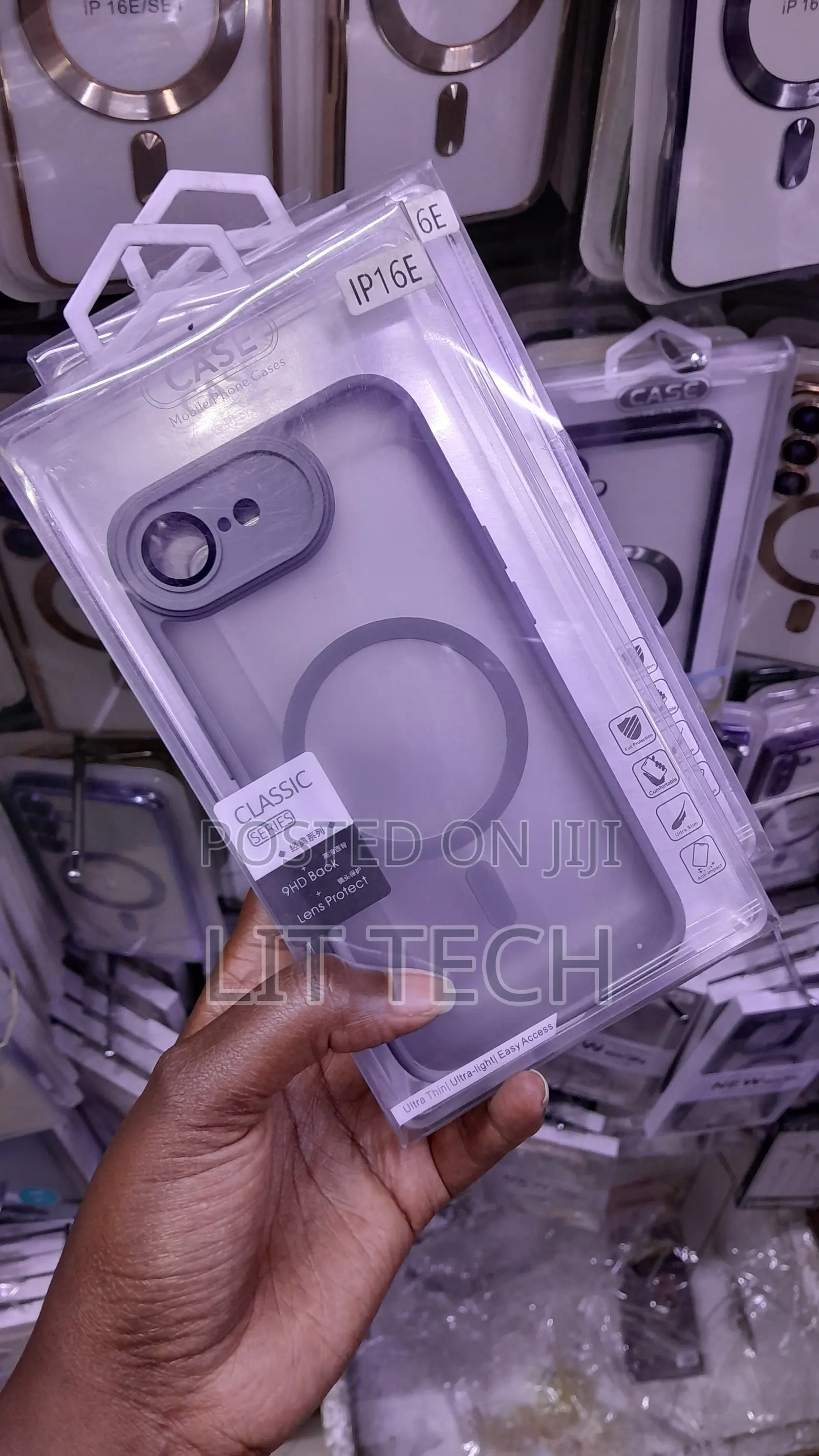 Gray Matte Case for iPhone 16e