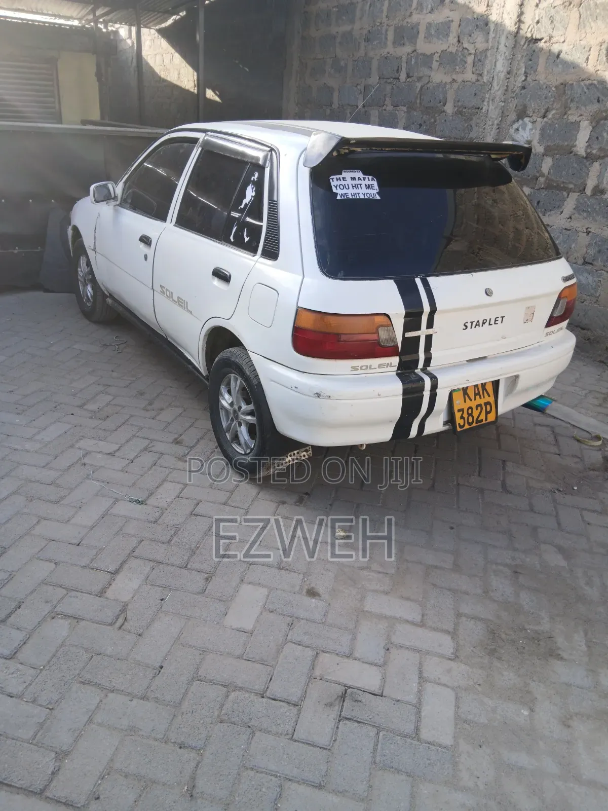Toyota Starlet 1990 White