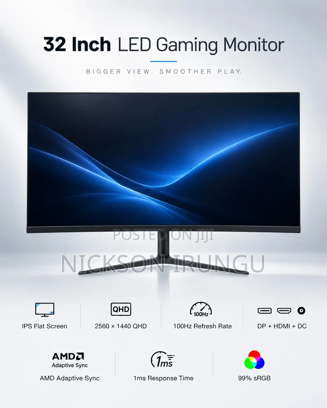 32" Ips Gaming Monitor