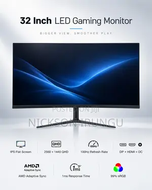 32" Ips Gaming Monitor