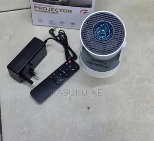 HY300 Pro Max Smart Home Cinema Projector With Inbuilt Battery
