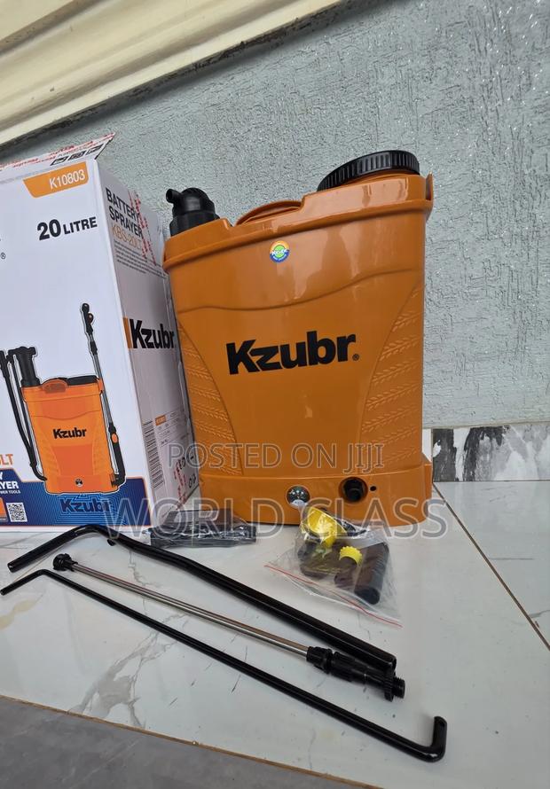 Kzubr 20-Litre Battery-Powered Knapsack Sprayer