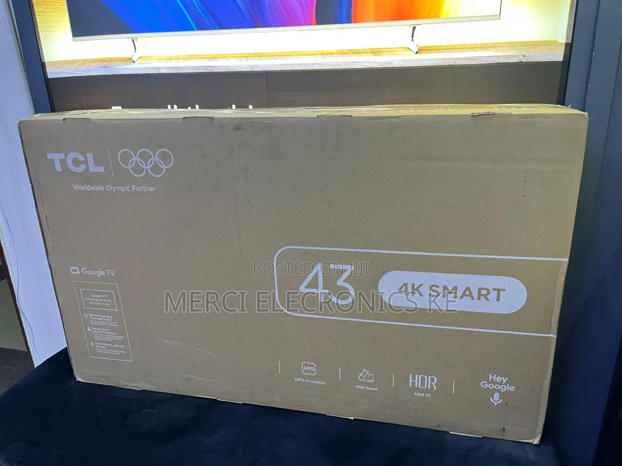 TCL V6d 43 Inch Direct Led HDR Smart TV (2026)