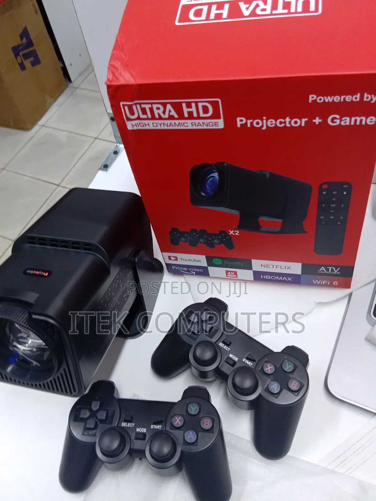 HY320 Gaming Projector for Immersive Big Screen Gaming Experiences