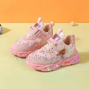 Pink Purple Girls Led Shoes