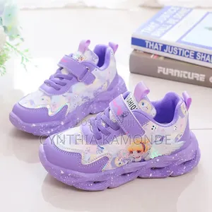 Pink Purple Girls Led Shoes