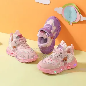 Pink Purple Girls Led Shoes