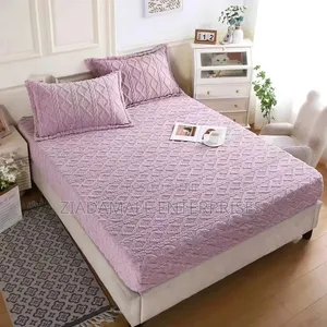 Jacquard Sherpa Fleece Blanket Fitted