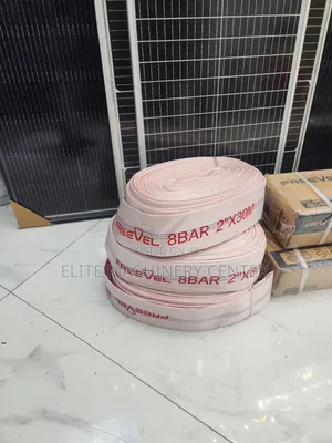 Freevel 8BAR 2" X 30M Canvas Water Delivery/Fire Hose Pipe,