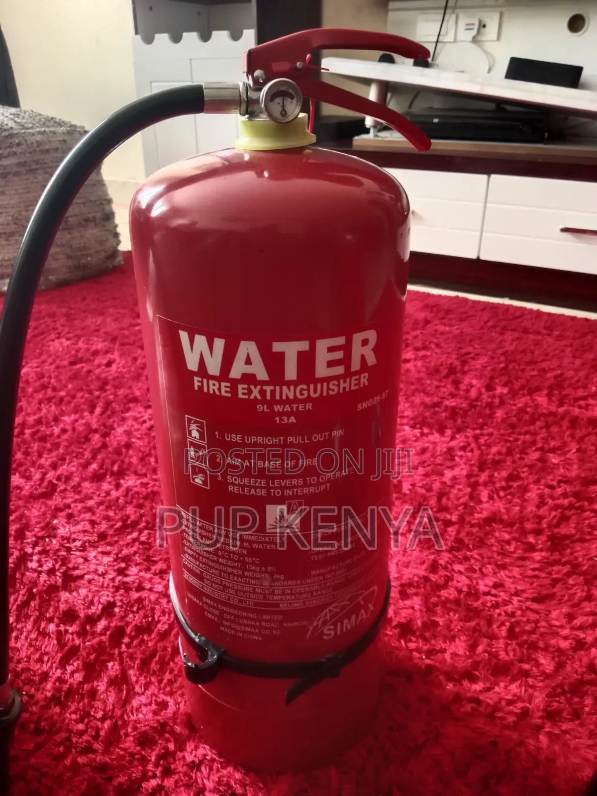 Fire Extinguishers 13kgs, 8.5kgs, 7.6kgs