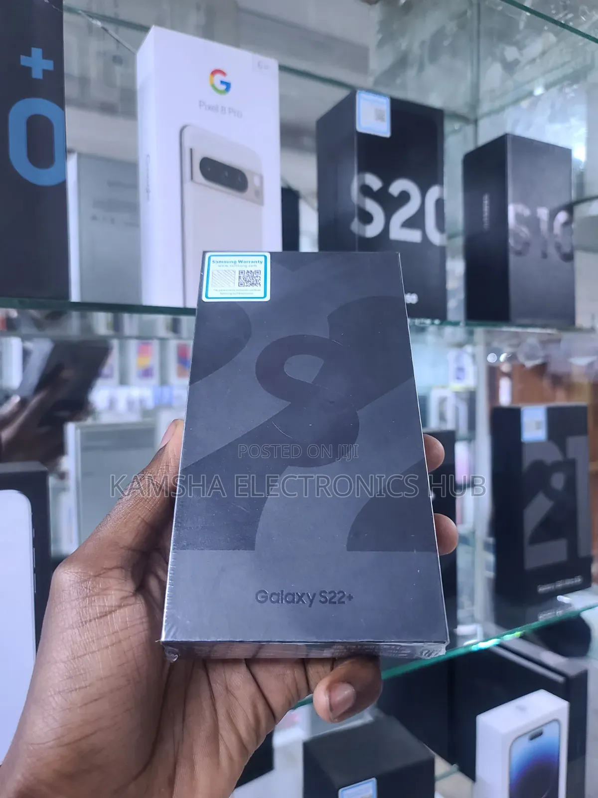 New Samsung Galaxy S22+ 5G 256 GB Black