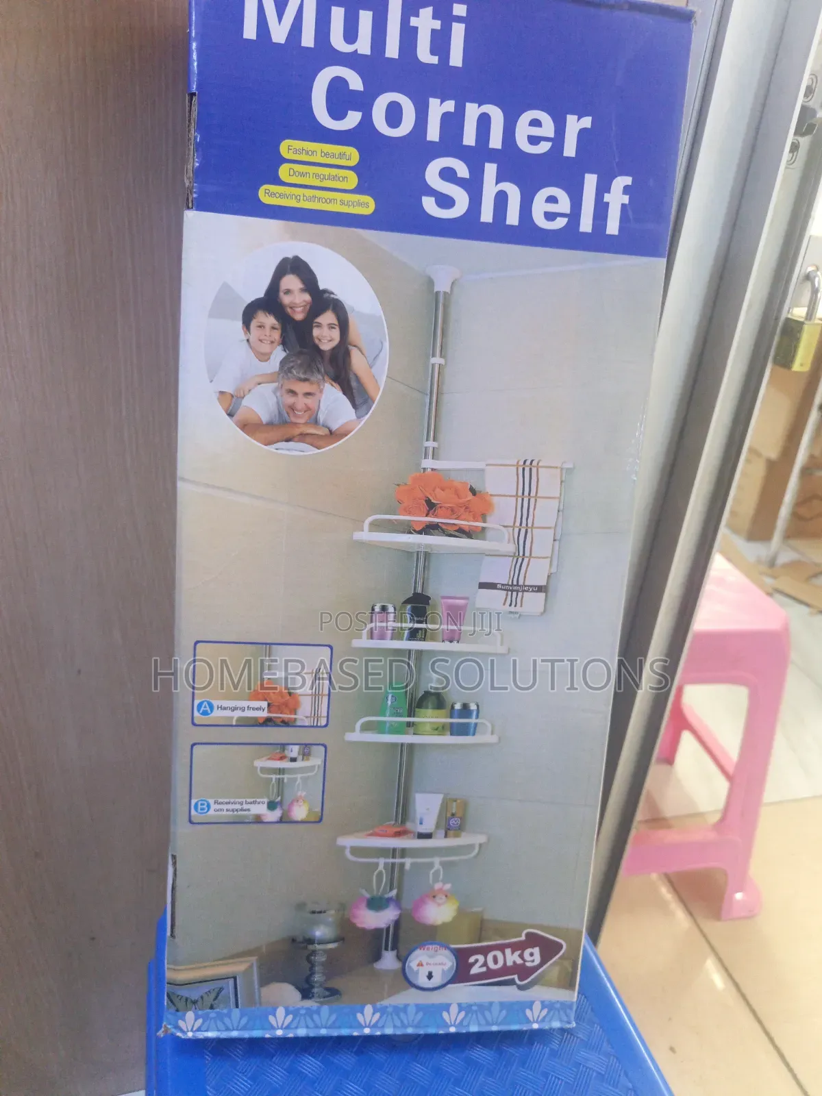 Telescopic Multi Corner Shelf
