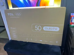 TCL TCL 50 Inch QLED Smart TV With Dolby Atmos and Google - 50T6D