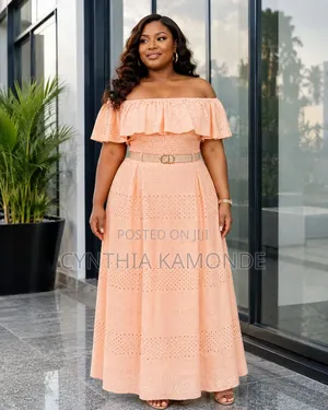 Offshoulder Top and Skirt Set