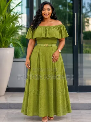 Offshoulder Top and Skirt Set