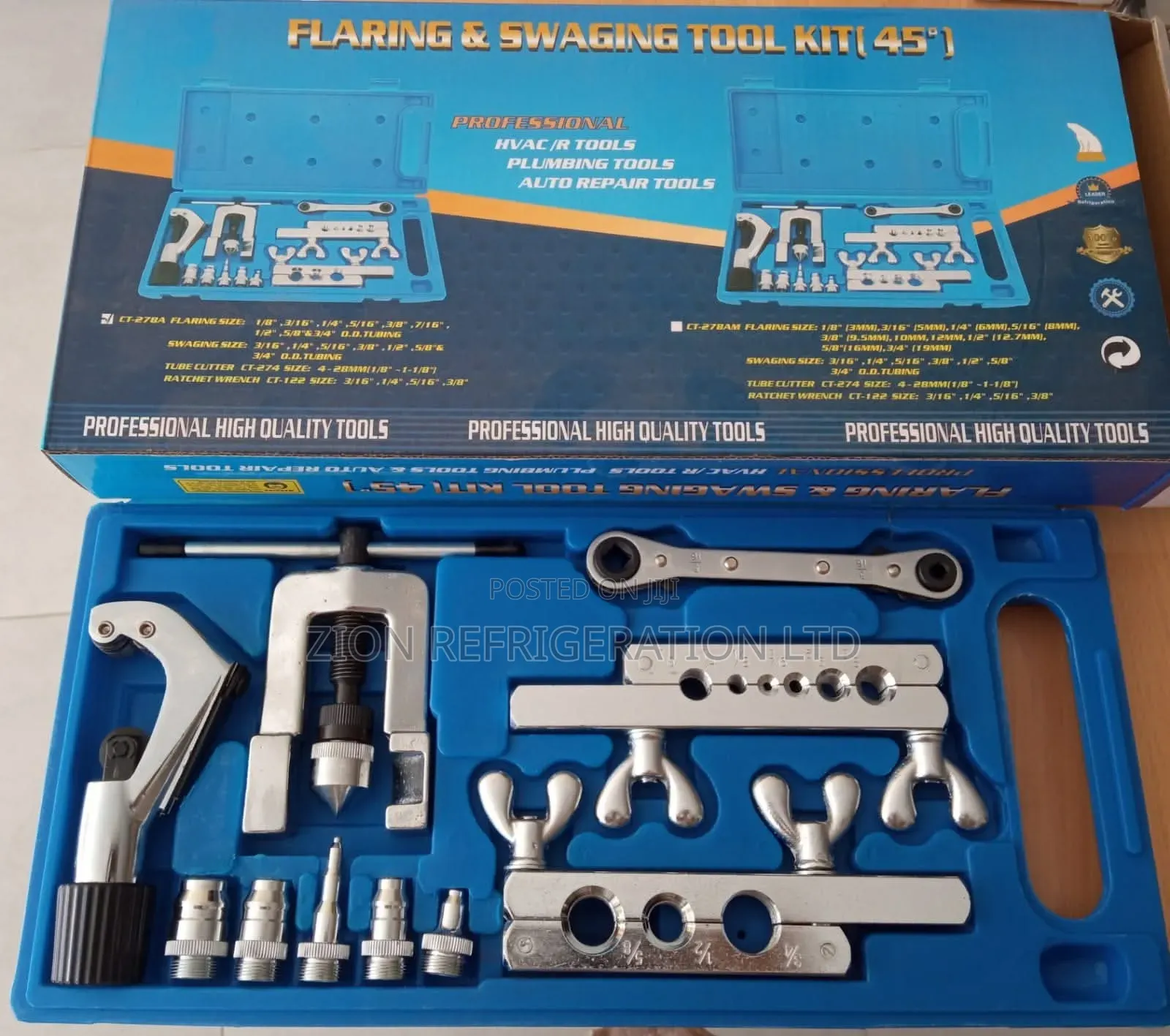 Flaring and Swagging Tool Kit