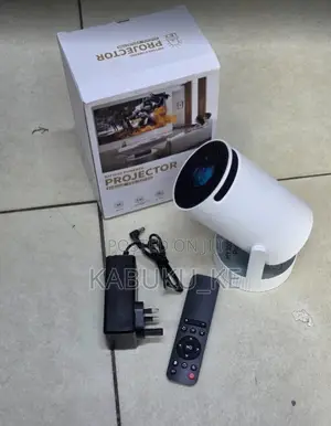 HY300 Projector With Built-in Rechargeable Battery Portable Projector