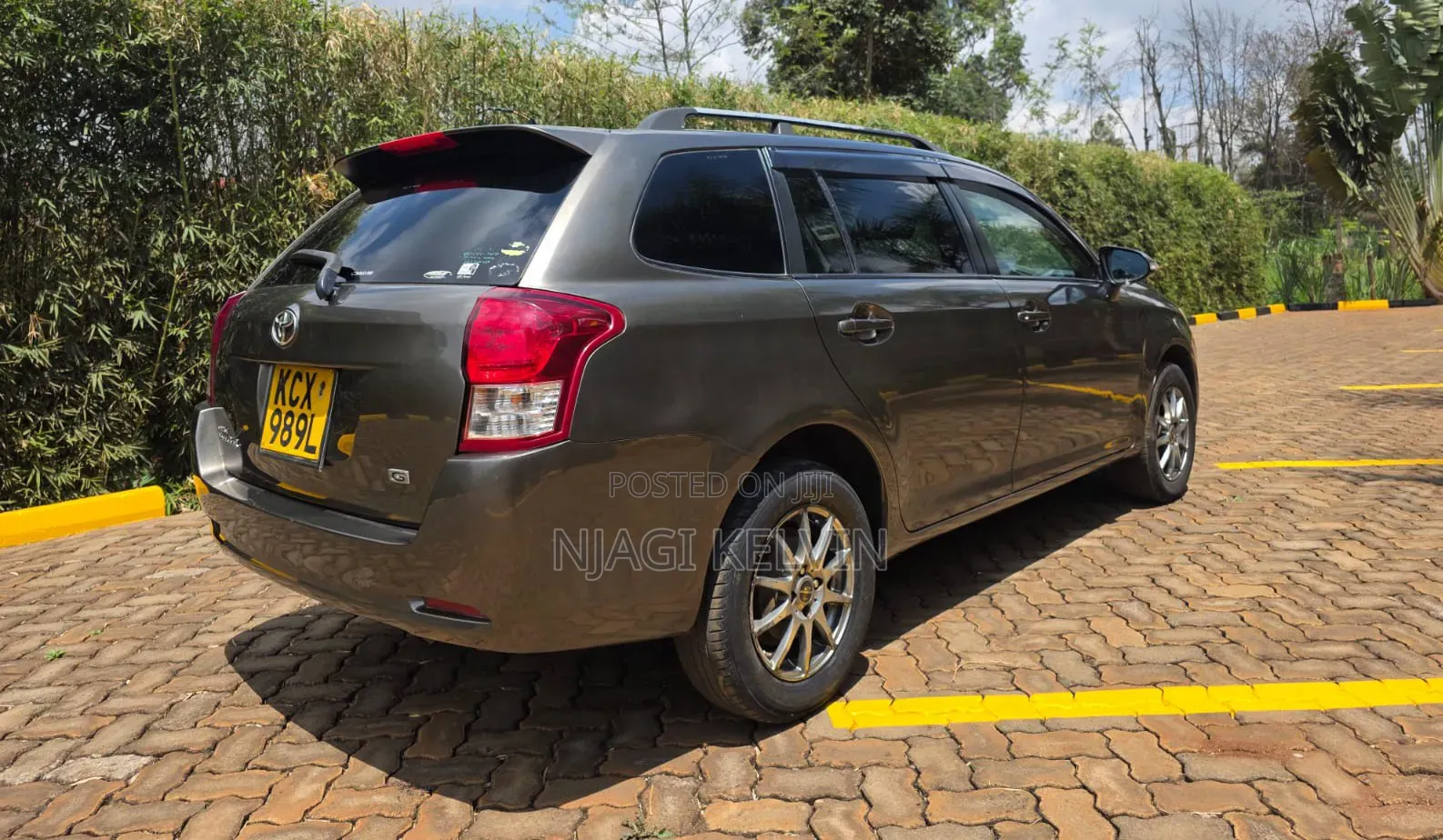 Toyota Corolla Fielder 2014 Gray