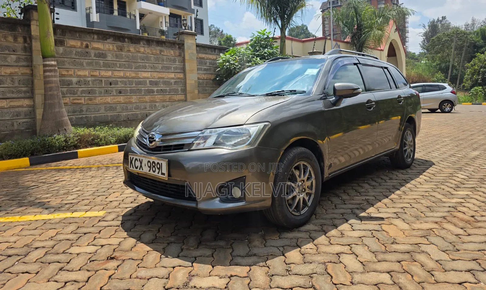 Toyota Corolla Fielder 2014 Gray