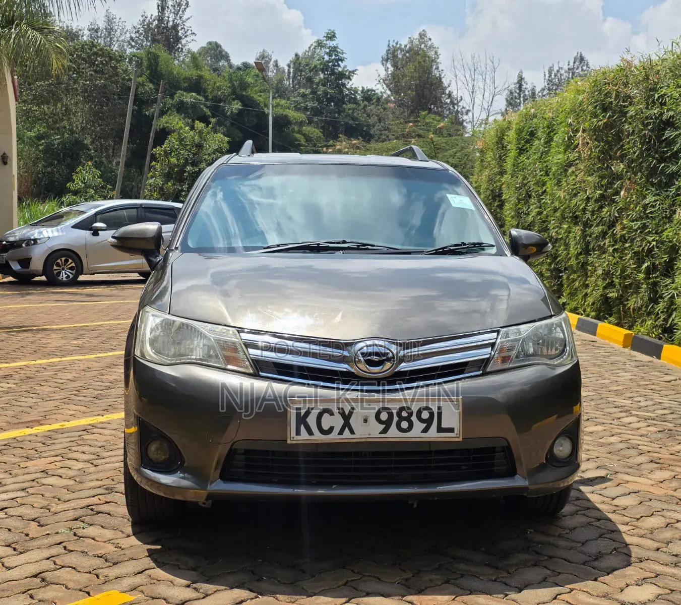 Toyota Corolla Fielder 2014 Gray