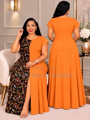 Front Slit Maxi Dress