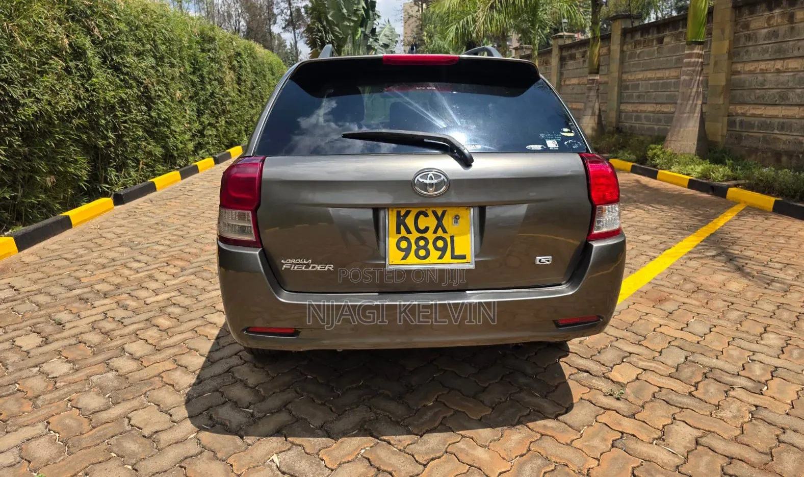 Toyota Corolla Fielder 2014 Gray