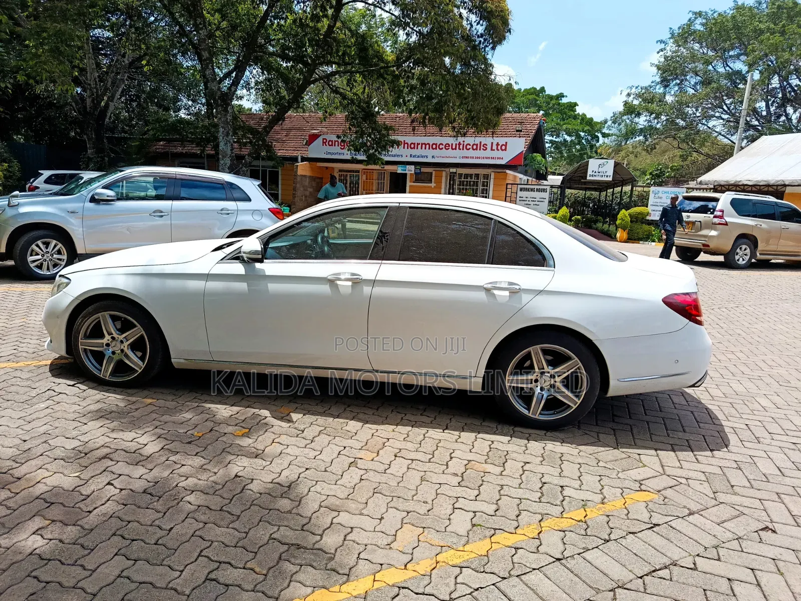 Mercedes-Benz E200 2016 White