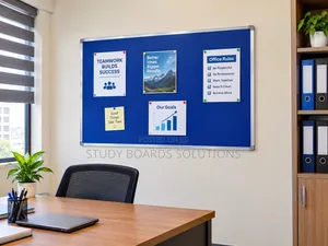 4ftx3ft Office Point Felt Board
