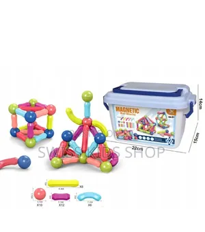 42 Pieces Magnetic Sticks / Magnetic Blocks