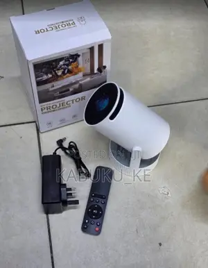 HY300 Projector With Built-in Rechargeable Battery Portable Projector