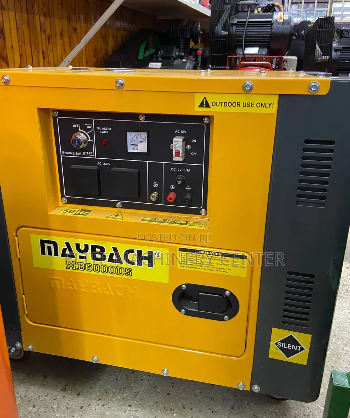 Maybach MB6000DS 6.5kVA Single-Phase Silent Diesel Generator