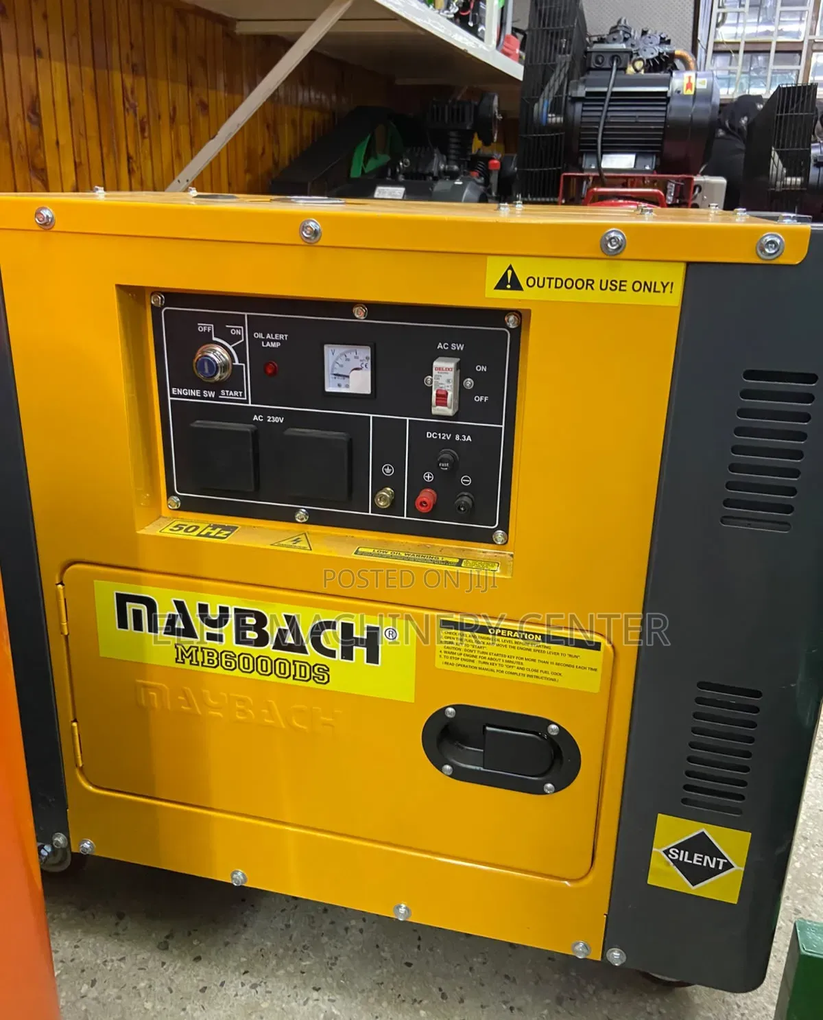 Maybach MB6000DS 6.5kVA Single-Phase Silent Diesel Generator