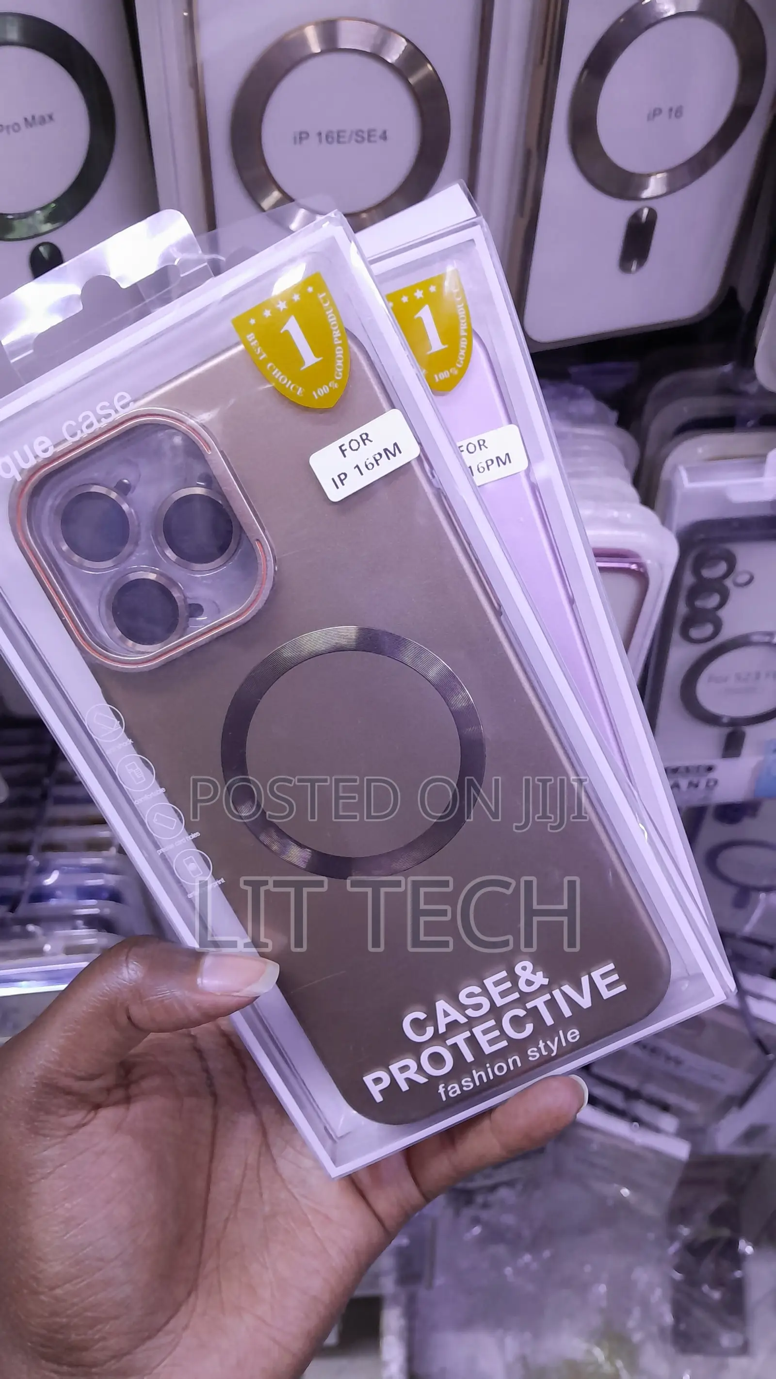 Lens Shield Tpu Case for iPhone 16 Pro Max