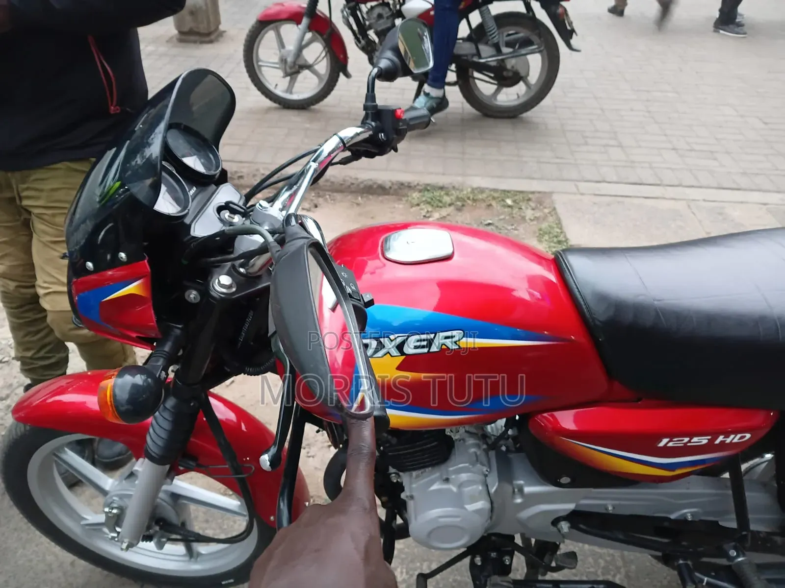 Bajaj Boxer 125 2025 Red