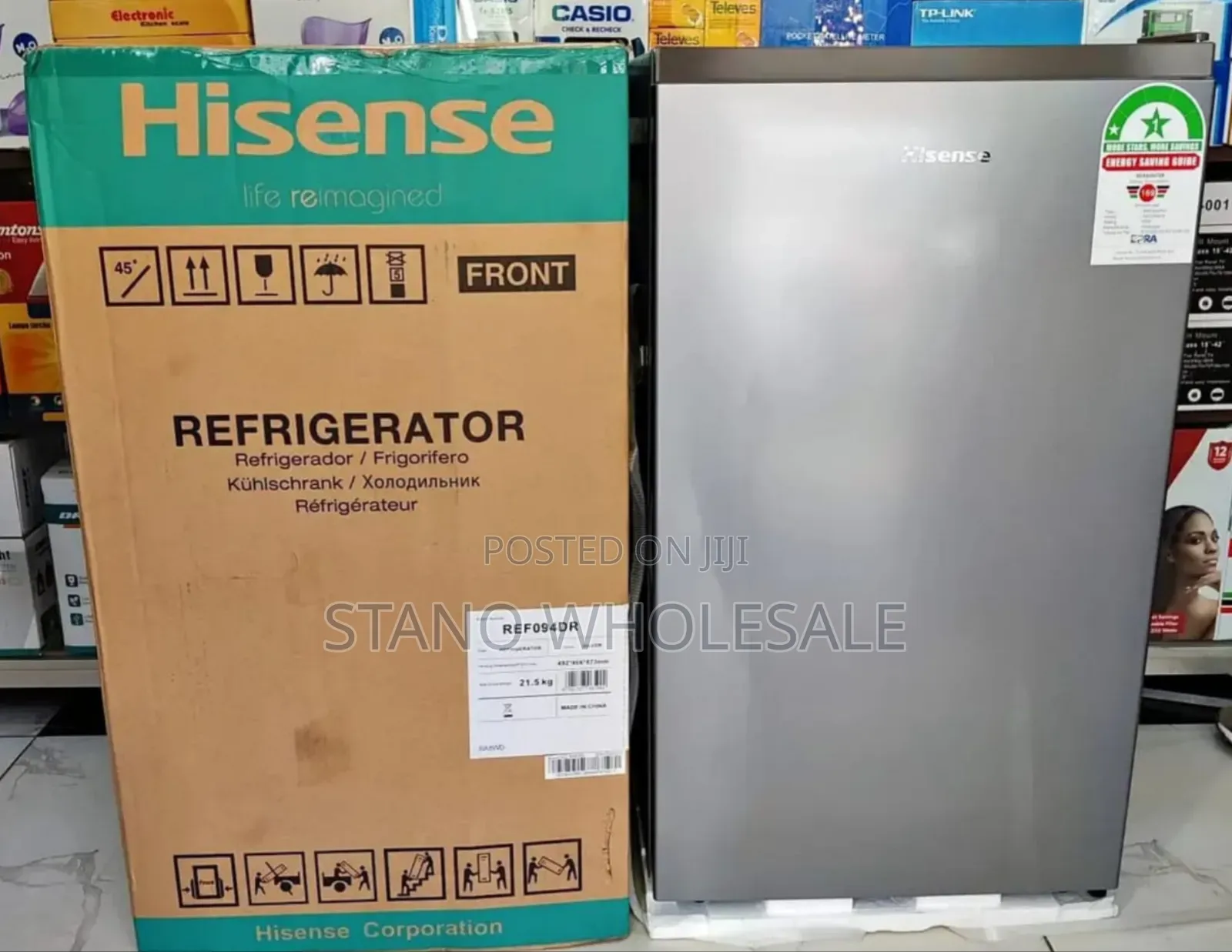 Hisense Single Door Fridge 90l