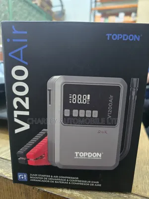 Topdon Jumpstarter and Tyre Inflator V1200