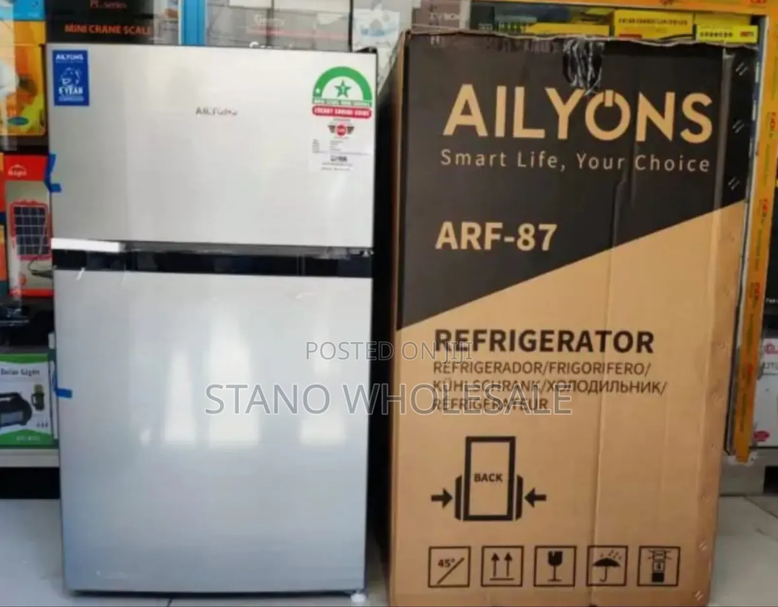 Ailyons 87l Double Doors Fridge