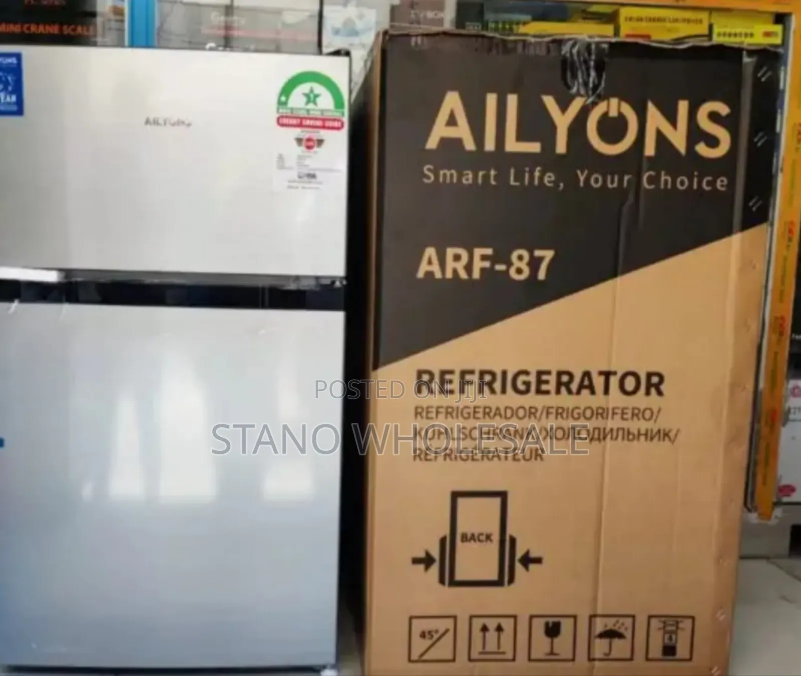 Ailyons 87l Double Doors Fridge