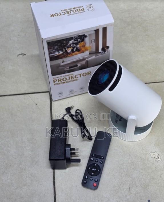 Hy300 Pro Max Rechargeable Smart Portable Android Projector With Apps - thumbnail 2