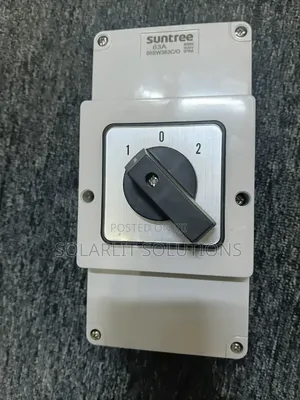 Suntree 3 Pole 63A 500V Manual Change Over Switch