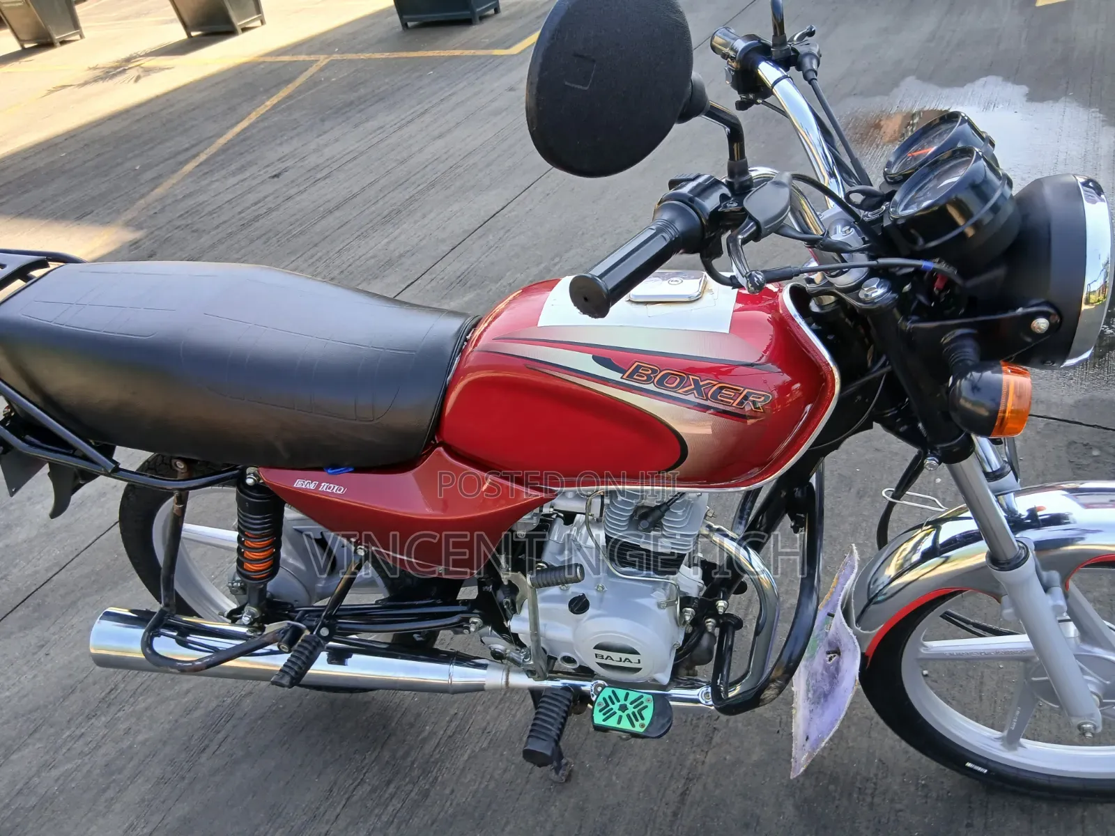 Bajaj Boxer 100 2024 Red