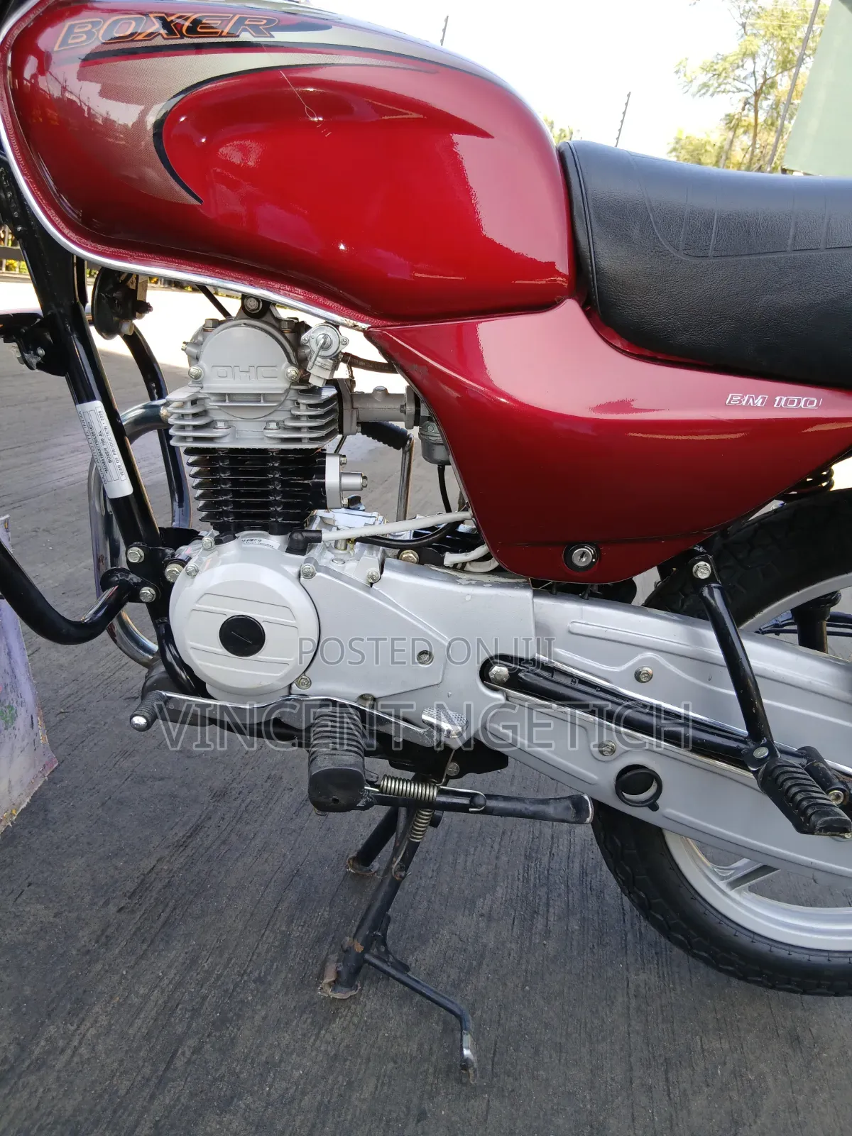 Bajaj Boxer 100 2024 Red