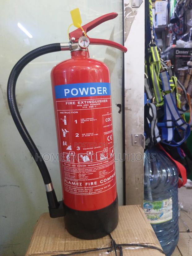 4kg Red ABC Fire Extinguisher