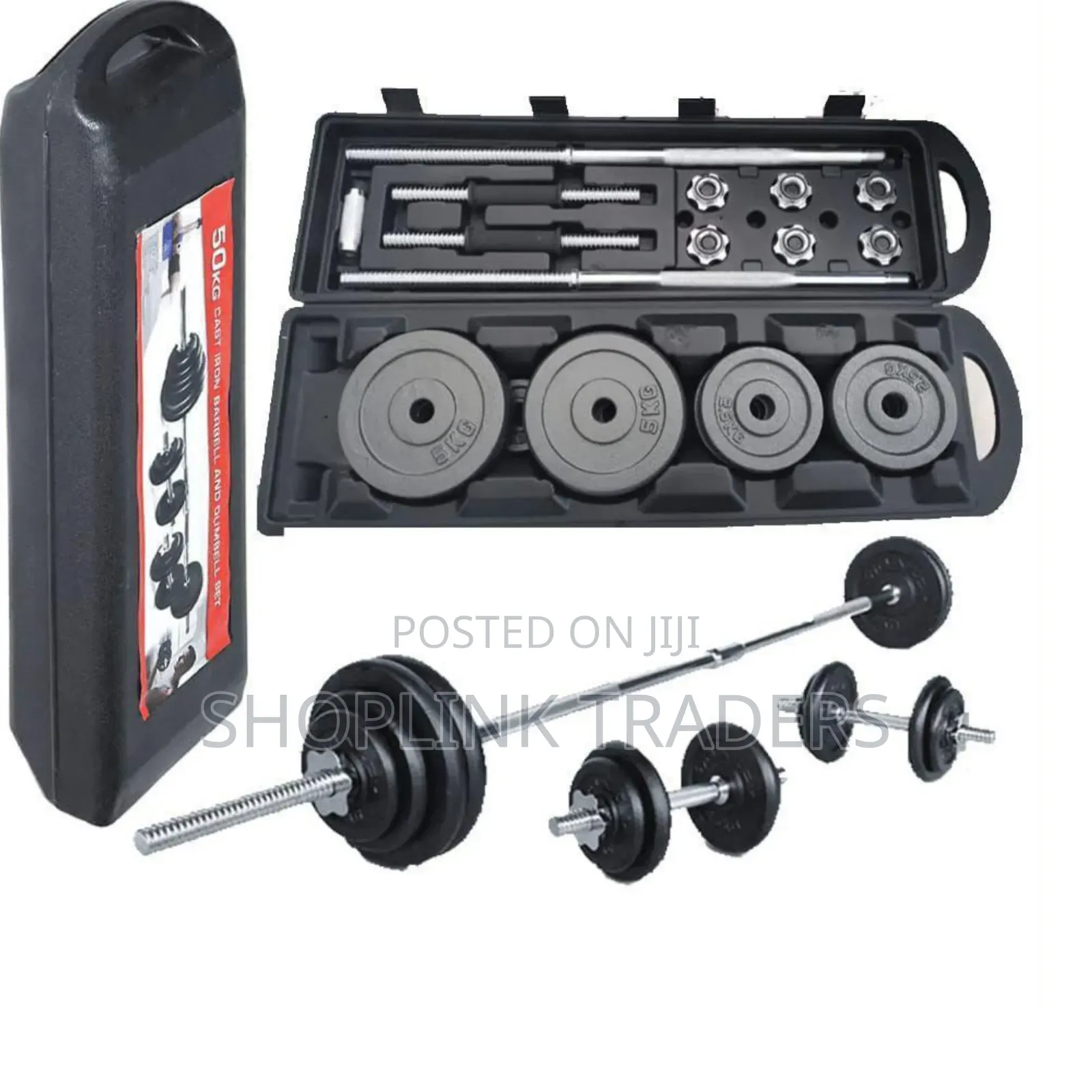 York Fitness 50Kg Dumbell Set