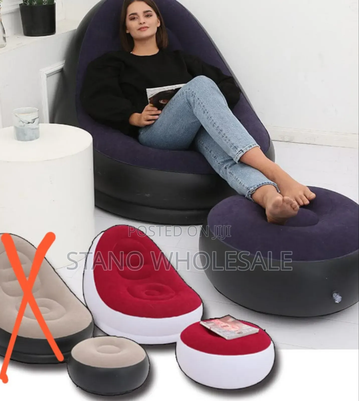 Inflatable Seat 2 in 1