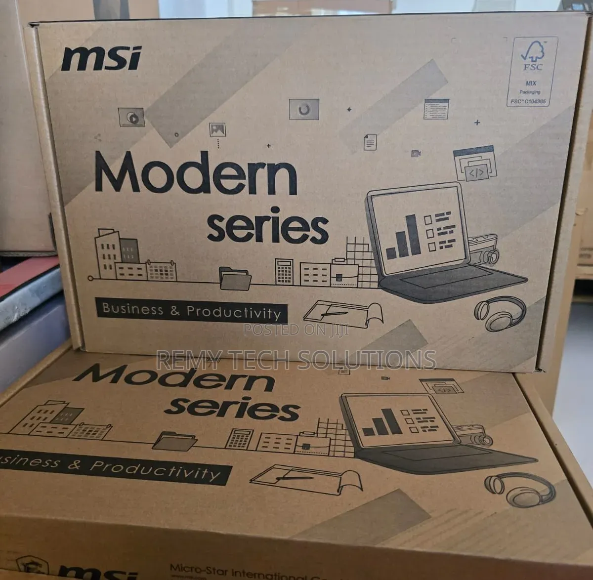 New Laptop MSI Modern 14 8GB Intel Core i5 SSD 512GB