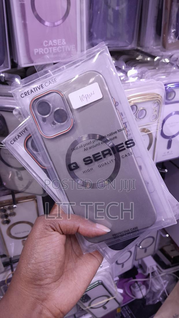 Gray Lens Shield Magnetic Case for iPhone 16 Plus - thumbnail 2