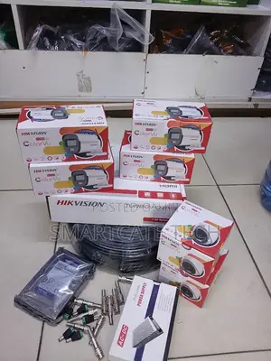 Hikvision 8CH DVR CCTV Kit With 6 ColorVu Cameras Night Vision