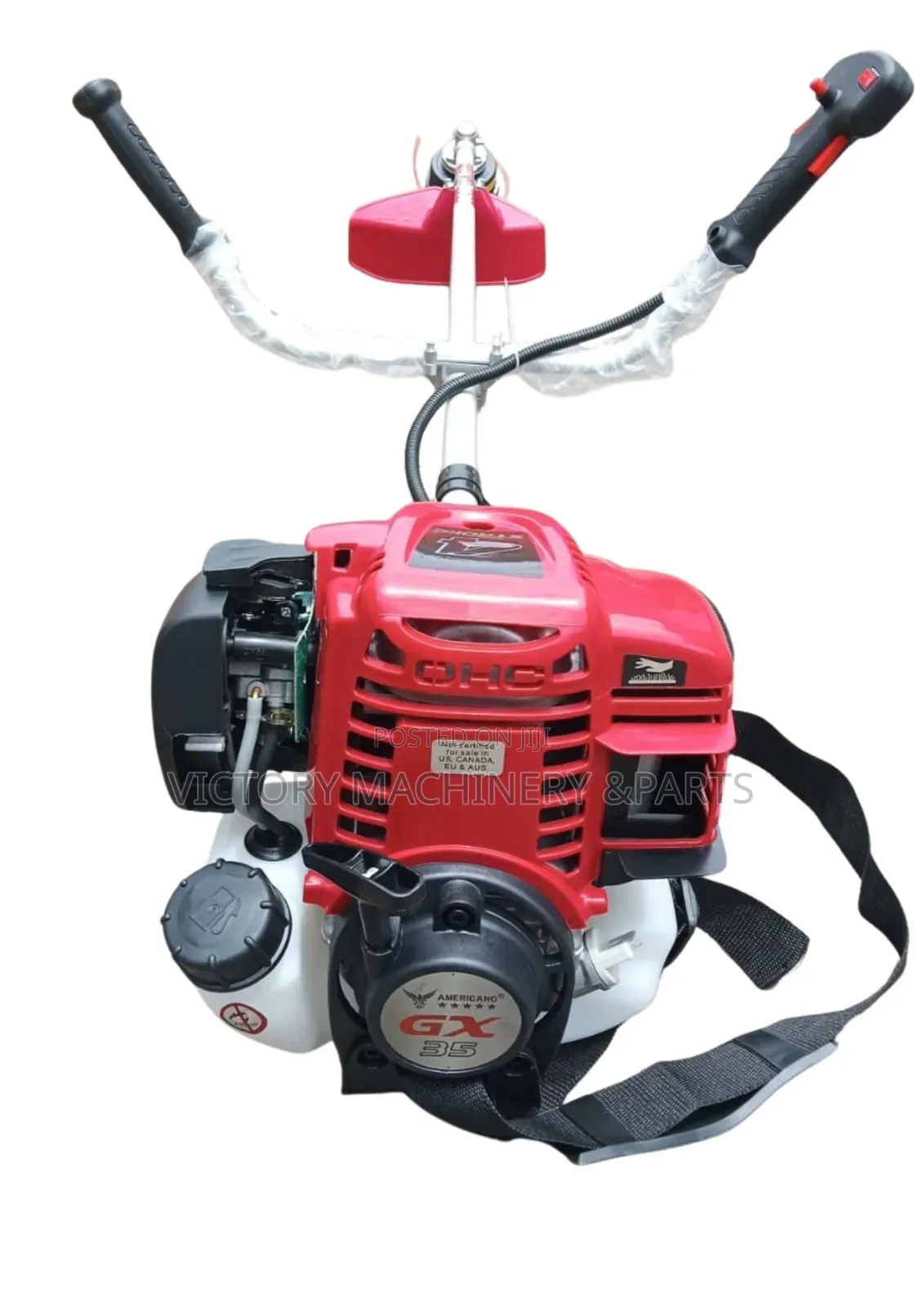 Terminator 4-Stroke Brush Cutter With 8 Blades